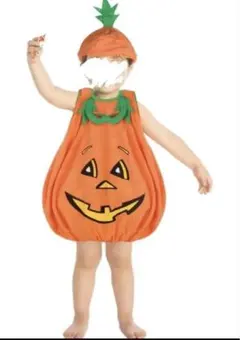 ハロウィン衣装 かぼちゃ 着ぐるみ 110〜120cm