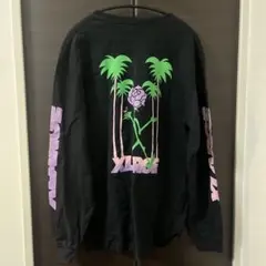 【美品】XLARGE エクストララージ ロンT L ロンティー 薔薇