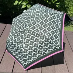 未使用✨Kate Spade スペードマーク　花柄 折り畳み傘　雨傘のサムネイル