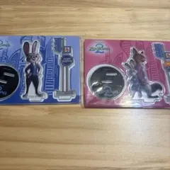 ズートピア アクリルスタンド 2色セット