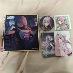 巡音ルカ 色紙 缶バッチ エピカ 感謝祭 ステッカー