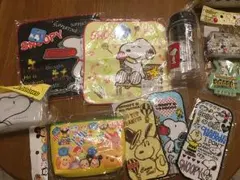 スヌーピーセット ツムツムポーチ入