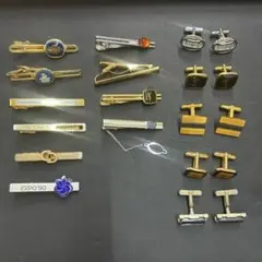 ダンヒル バーバリー セリーヌ ディオール タイピン カフス セット 