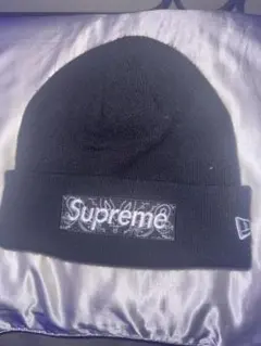 【最安値】Supreme ニット帽 ビーニー ブラック 正規品 完売品