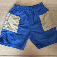 OP 水着 110サイズ 青 ベージュ