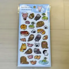【新品・正規品】なんでもいきもの　ぷくぷくドロップシール