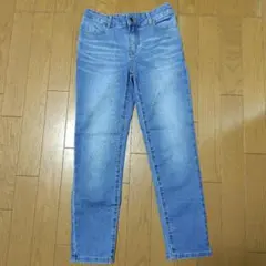 レディース デニムパンツ ウエストゴム スキニーのサムネイル