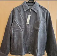 GU ジーユー　コーデュロイジップアップシャツ 　ブルゾン