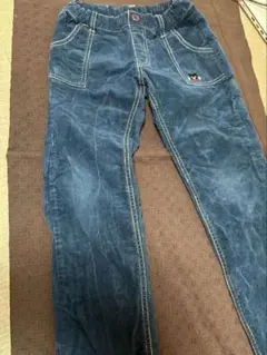 ミキハウスダブルb 130cmコーデュロイパンツ