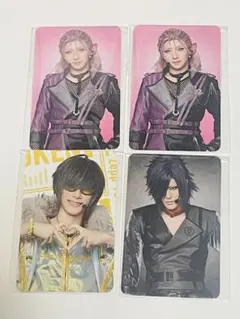 刀ミュ　すていじカード　4点