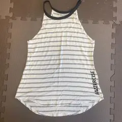 JAZZERCISE ストライプタンクトップ