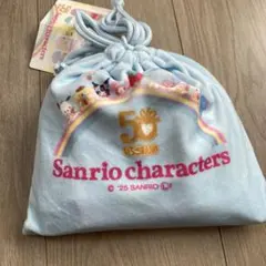 アベイル サンリオ いちご新聞 靴下 5足セット 23〜25cm ブルー