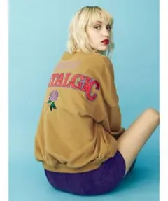 jouetie スウェット トレーナー バックBIGロゴローズプルオーバーのサムネイル