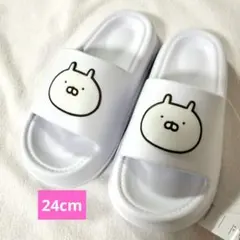 うさまる　サンダル　スリッパ【新品】24cm　うさまる　うさこ　　ホワイトのサムネイル