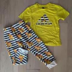 adidas LEGO コラボ Tシャツ パンツ セット 90