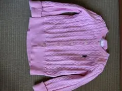 Ralph Lauren ラルフローレンピンク カーディガン 12M