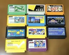 ファミコン　ソフト　まとめ売り