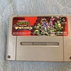 動作確認済み　SFC タートルズ・ミュータントウォーリアーズ
