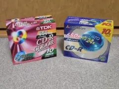 TDK MITSUBISHI CD-R 650MB 20枚セット