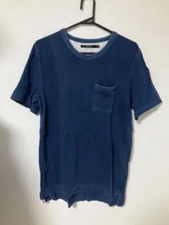 niko and ... ニコアンド インディゴTシャツ ポケット付き