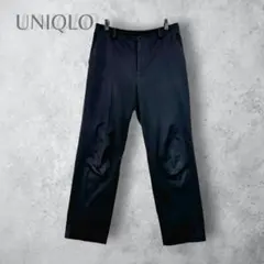 【UNIQLO】スマートアンクルパンツ ブラック M レディース　洗える　黒