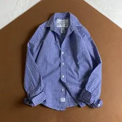 美品✨フランク＆アイリーン　ギンガムチェック　スキッパーシャツ　バリー　コットン