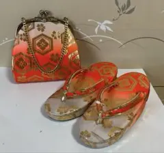 【訳あり】七五三草履バッグセット