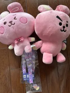BTS BT21 クッキー　Cooky ぬいぐるみ　ストラップ
