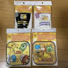 リポビタンキッズゼリー　ポケモン　ミニハンカチタオル2枚とあったか手袋２個