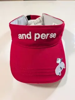 and per se レディース ゴルフサンバイザーのサムネイル