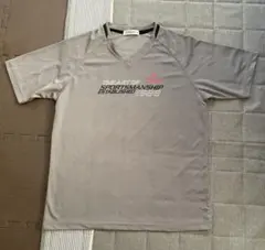 DUNLOP MOTORSPORT グレー Vネック Tシャツのサムネイル