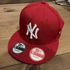 ニューエラキャップ　レッド　ニューヨークヤンキース