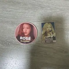 BLACK PINK 缶バッチ ROSE ロゼ 2026年最新】blackpink 缶バッジ ロゼの人気アイテム - メルカリ