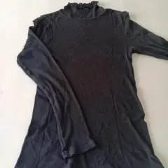 リブタートルネック Tシャツ