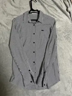LACOSTE ストライプ 長袖シャツ 34