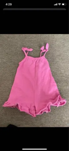 ZARA ピンクのロンパース 12-18ヶ月