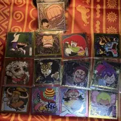 ワンピース 大海賊シールウエハース にふぉるめーしょん シール 13枚