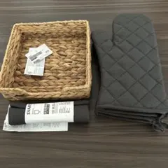 IKEA ミトン　カゴ　クロスのサムネイル