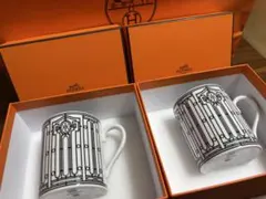 【20日まで限定価格】HERMESマグカップ 2個セット