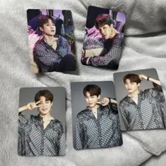 BTS 公式　マジックショップ ミニフォト トレカ JIMIN ジミン BTS JIMIN 公式 トレカ ミニフォト ジミン 4枚 美品 - メルカリ