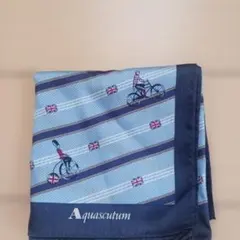 【新品未使用】 Aquascutum チェック柄 ハンカチ【日本製】のサムネイル