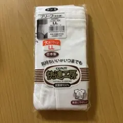 GUNZE 快適工房 LLサイズ ブリーフ　ホワイト下着