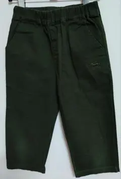 クリフメイヤー KRIFF MAYER クロップドパンツ オリーブグリーン140