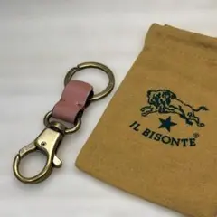 IL BISONTE　レザー　キーリング　保存袋付