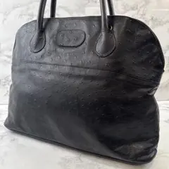 美品】ETRO マルゴット レザー ペイズリー 総柄 トートバッグ ブラック 