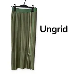 Ungrid ニットジャカードストライプスカートのサムネイル