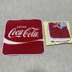 コカコーラ　タオルハンカチ　ハンカチ　未使用のサムネイル