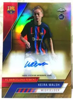 topps ケイラ ウォルシュ rc keira walsh サイン カード