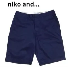 新品　niko and...ニコアンド メンズチノハーフパンツ　ショートパンツのサムネイル