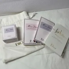 Dior ディオール 香水サンプル4点セット ミニ巾着付き （劣化商品あり）